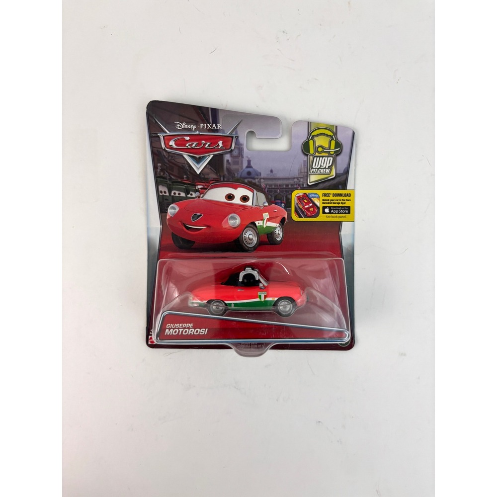 2015 Disney Pixar Cars Giuseppe Motorosi WGP Pit Crew CDP68 Mattel Sealed